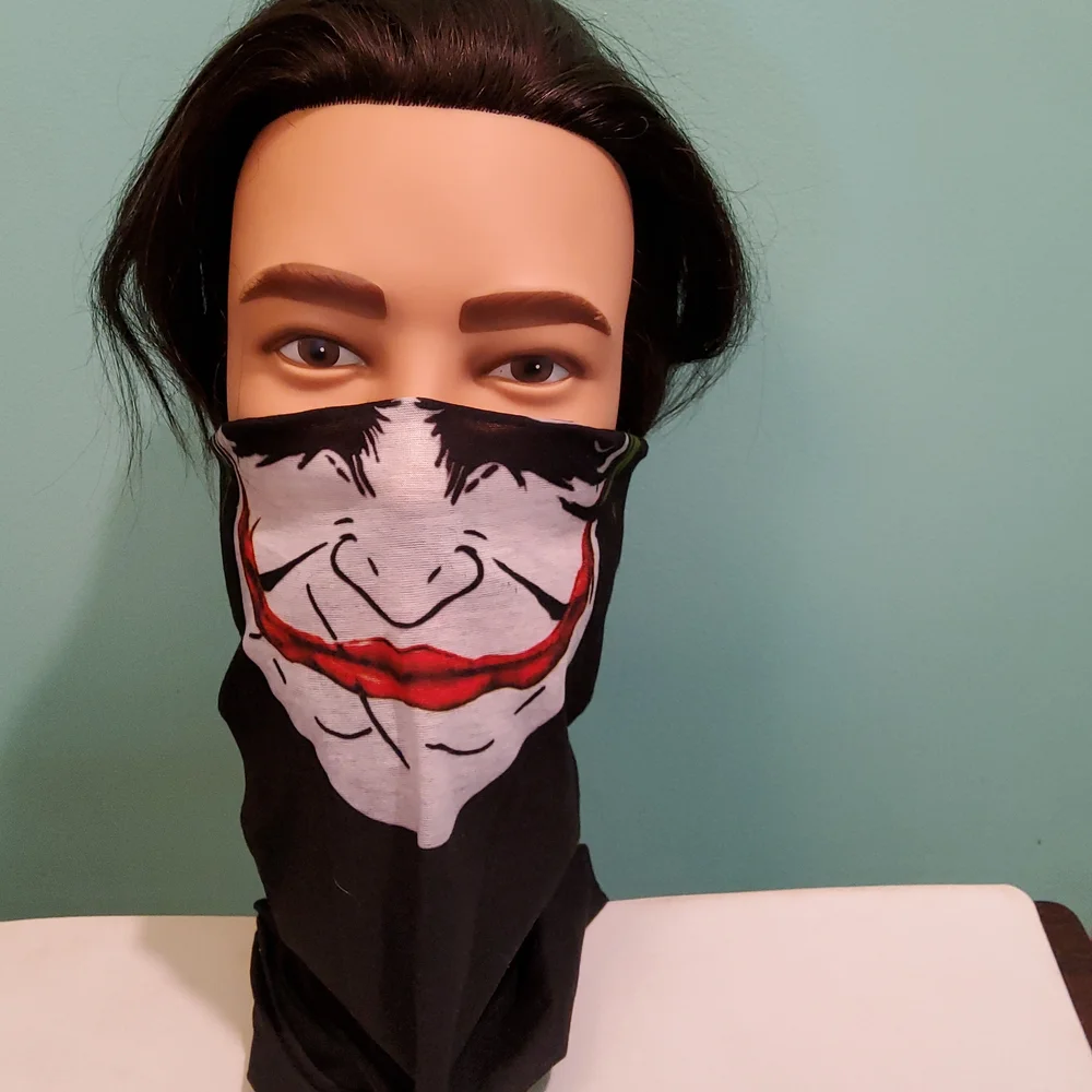 Joker Skull Neck Gaiter
